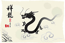 Obraz - Čínsky drak zs4514